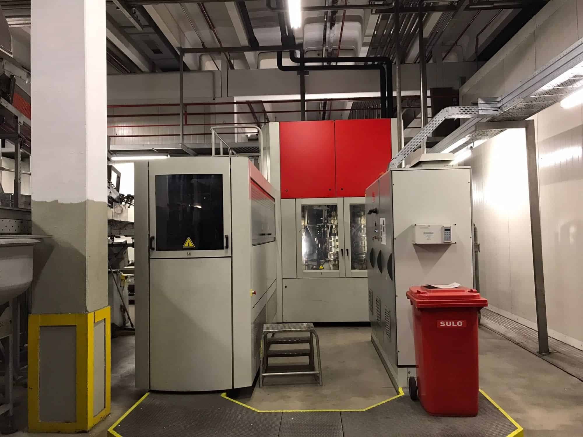 Vista frontale di SIDEL SBO 10 Serie 2