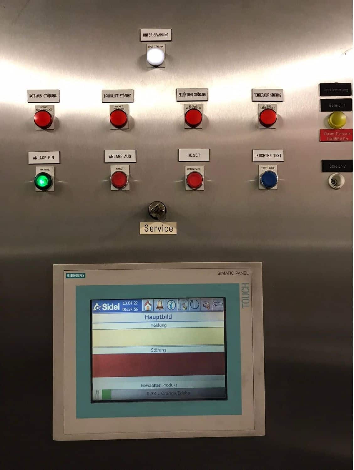 Unità di controllo of SIDEL SBO 10 Series 2