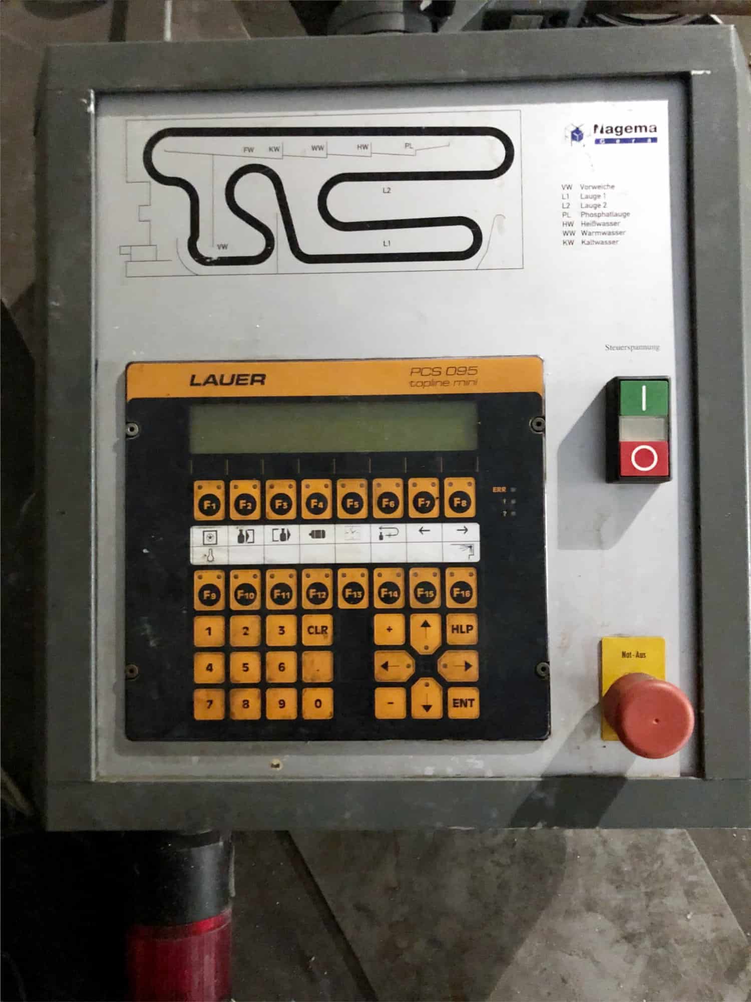 Unità di controllo of GM Gera Arcade DS 02 / 102 / 16