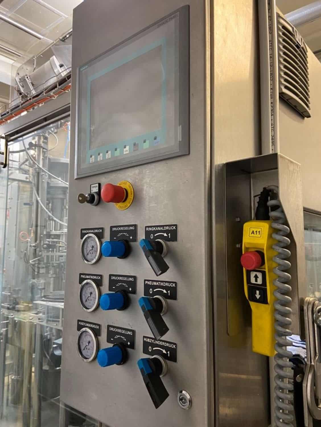 Unità di controllo di Nagel, PAC, Juwatec Linea di riempimento bicchieri a rendere per birra e soft drink