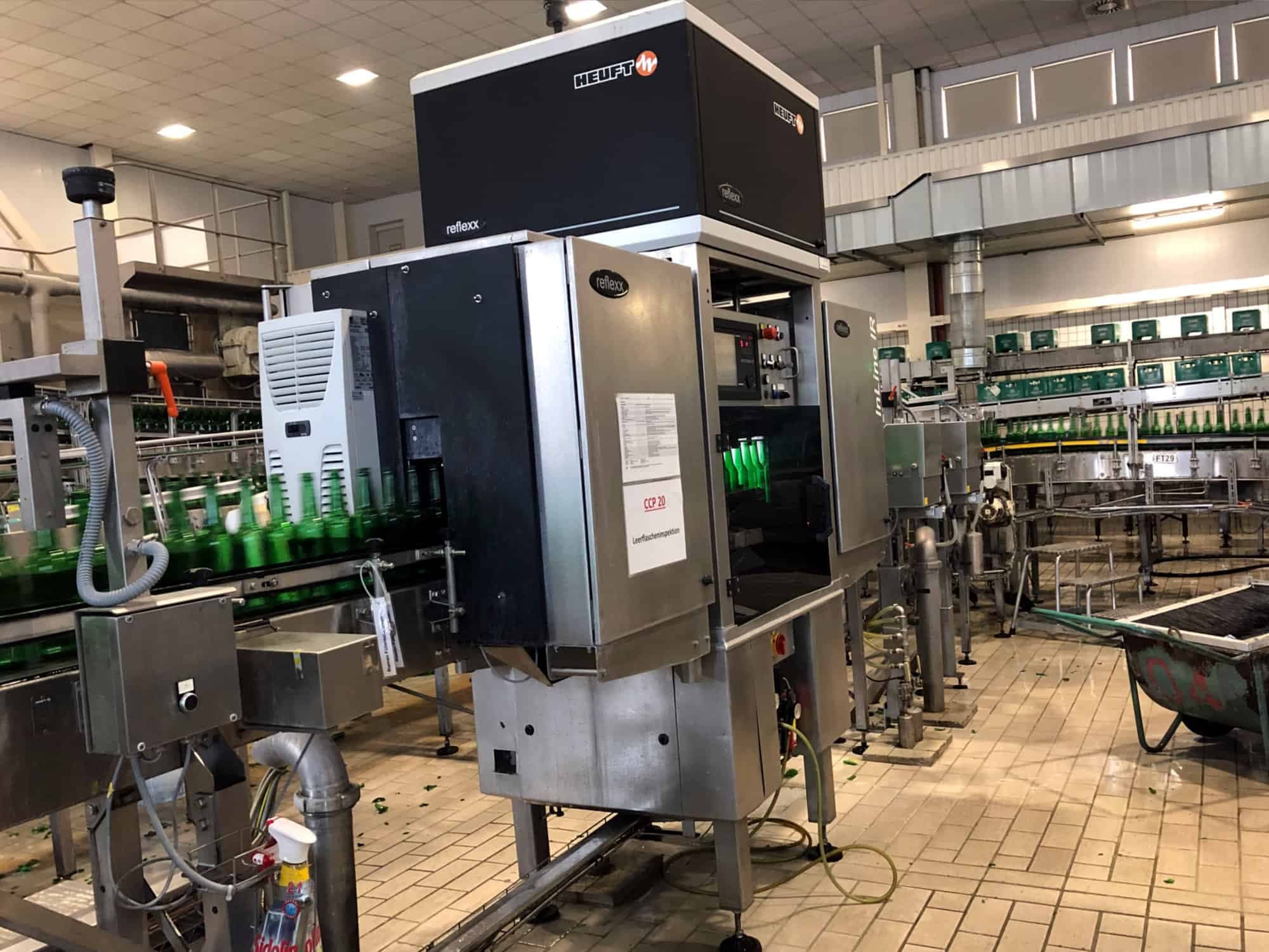 Vista sinistra of Heuft InLine IR