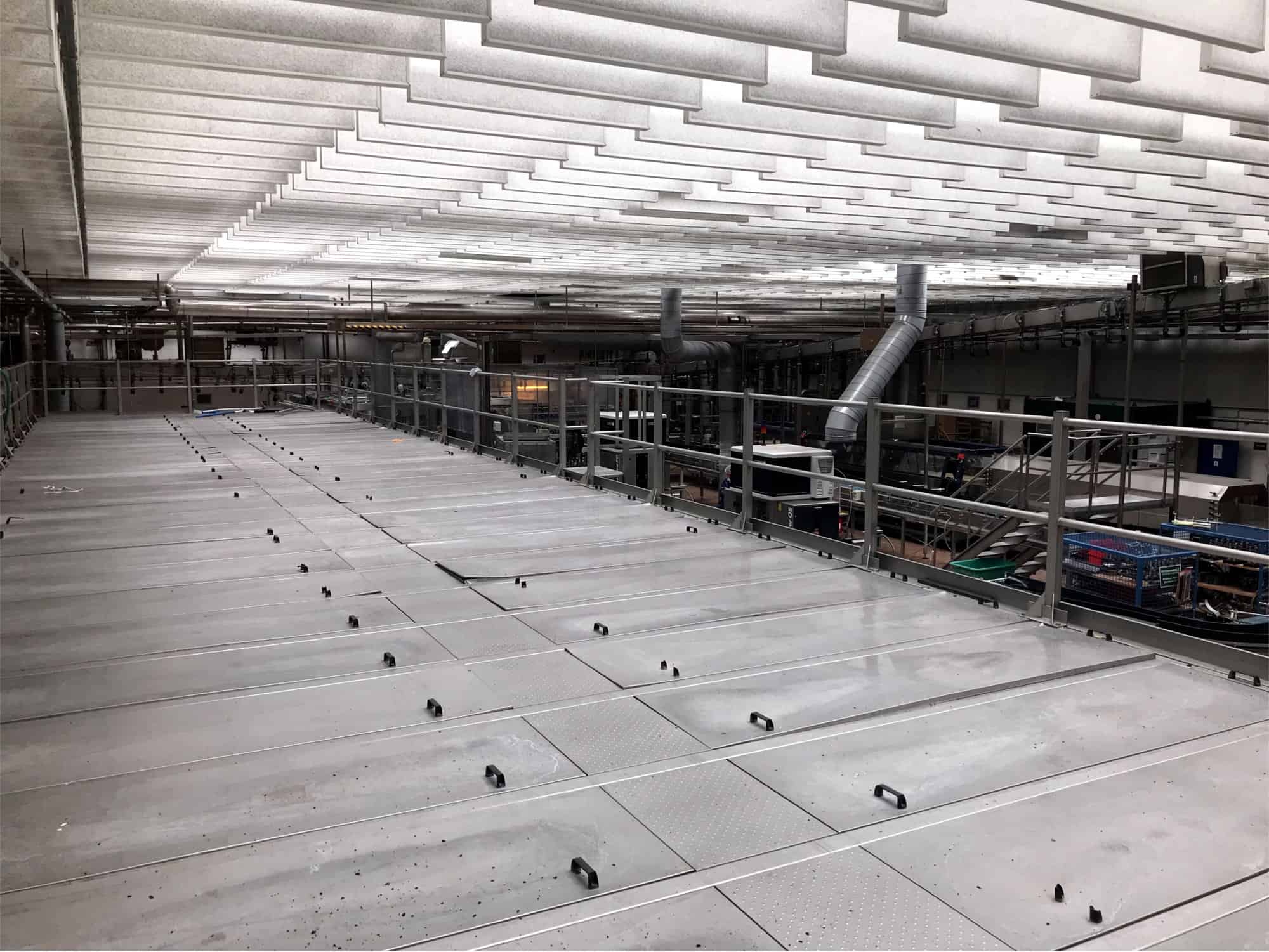 Sala di lavoro of Krones Sander Hansen