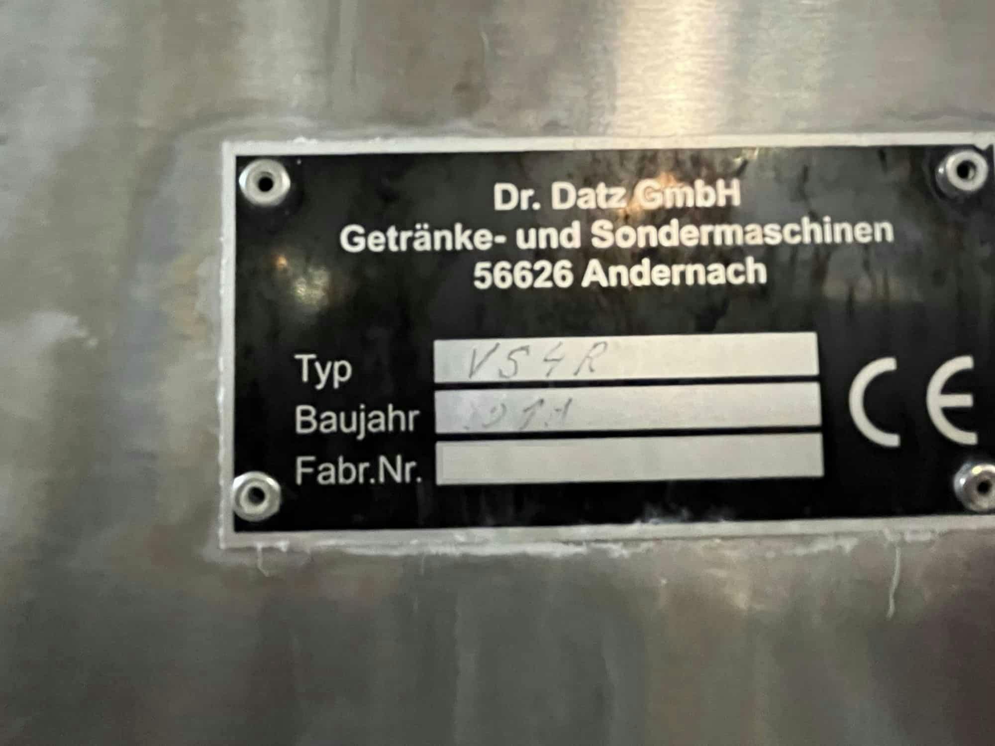 Targa dati of Dr. Datz GmbH VS4R